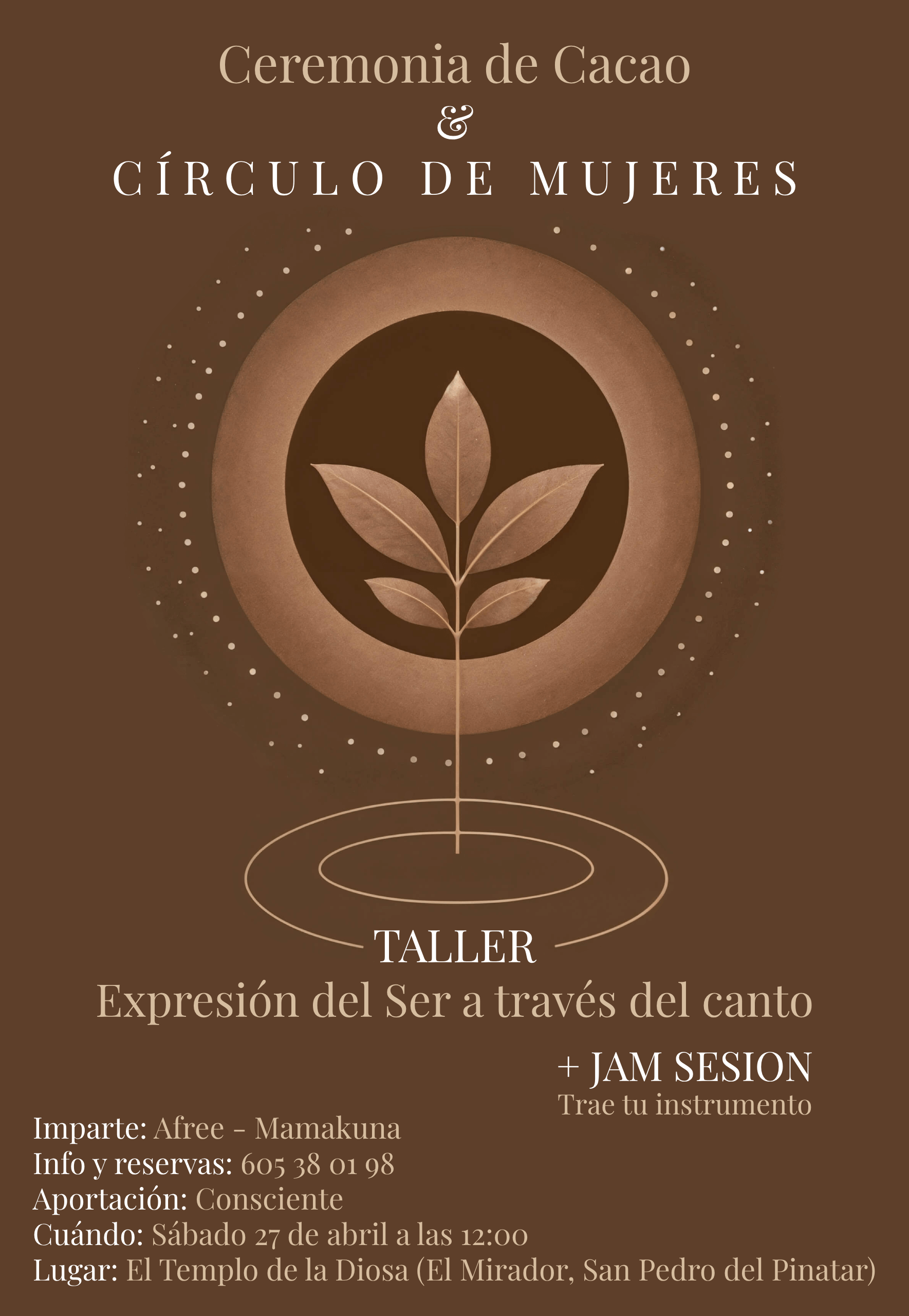 Ceremonia de Cacao & Círculo de Mujeres