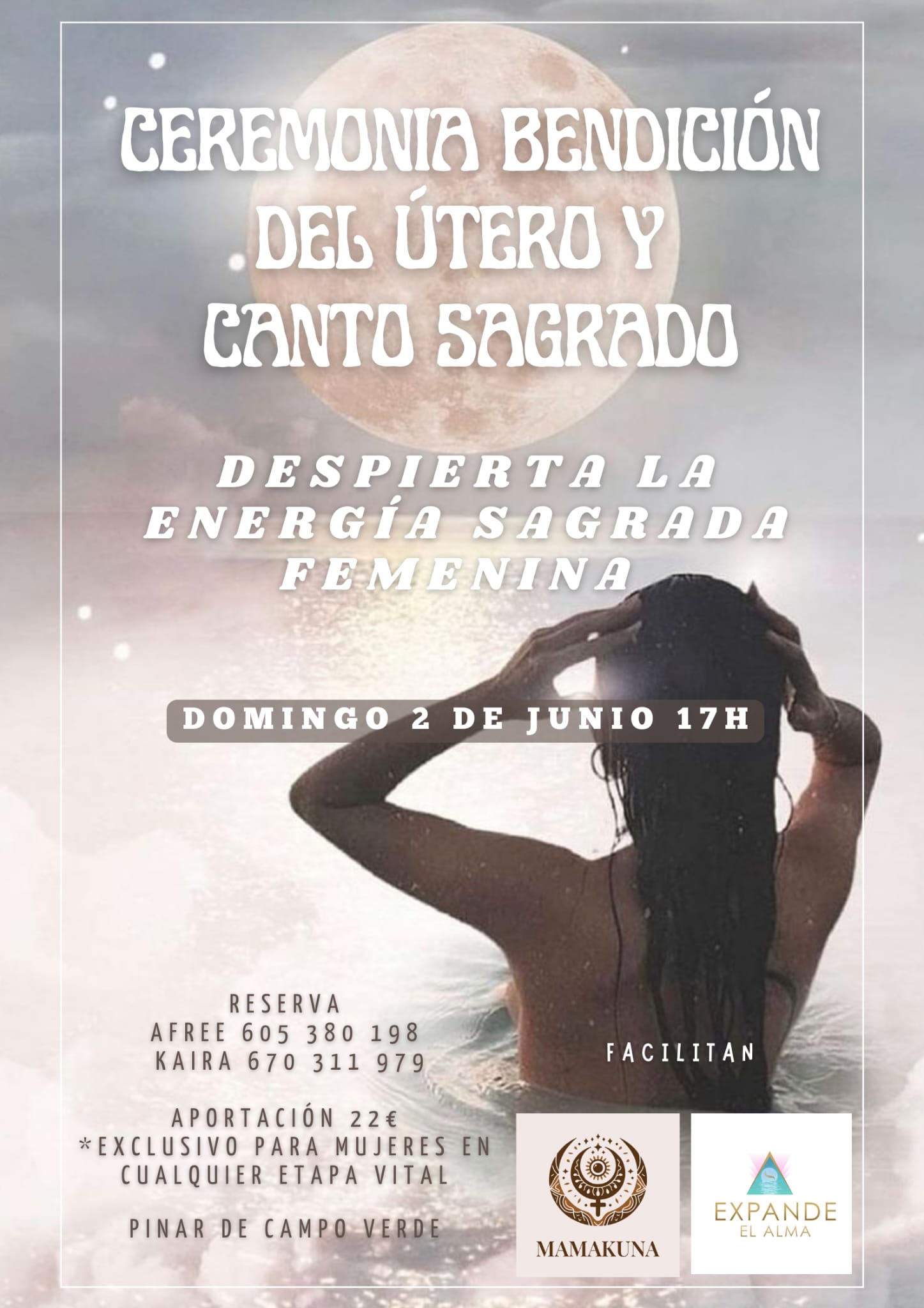 Ceremonia Bendicion de Útero y Canto Sagrado